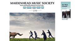 Desktop Screenshot of maidenheadmusicsociety.org